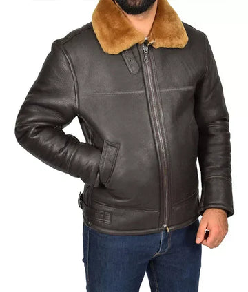 Bamboo Brown B3 Bomber Jacket