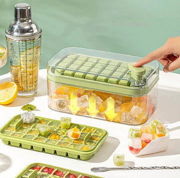 Ice Cube Maker With Storage Container Press Release