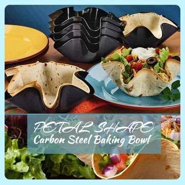Petal Shape Carbon Steel Baking Bowl💥